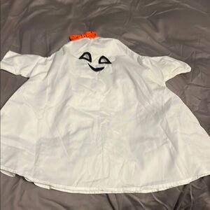 Doll Ghost Costume with Orange Bow